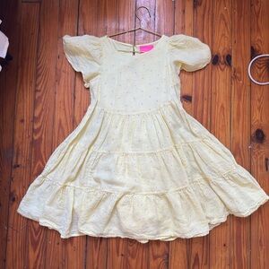 Linen Yellow Dress